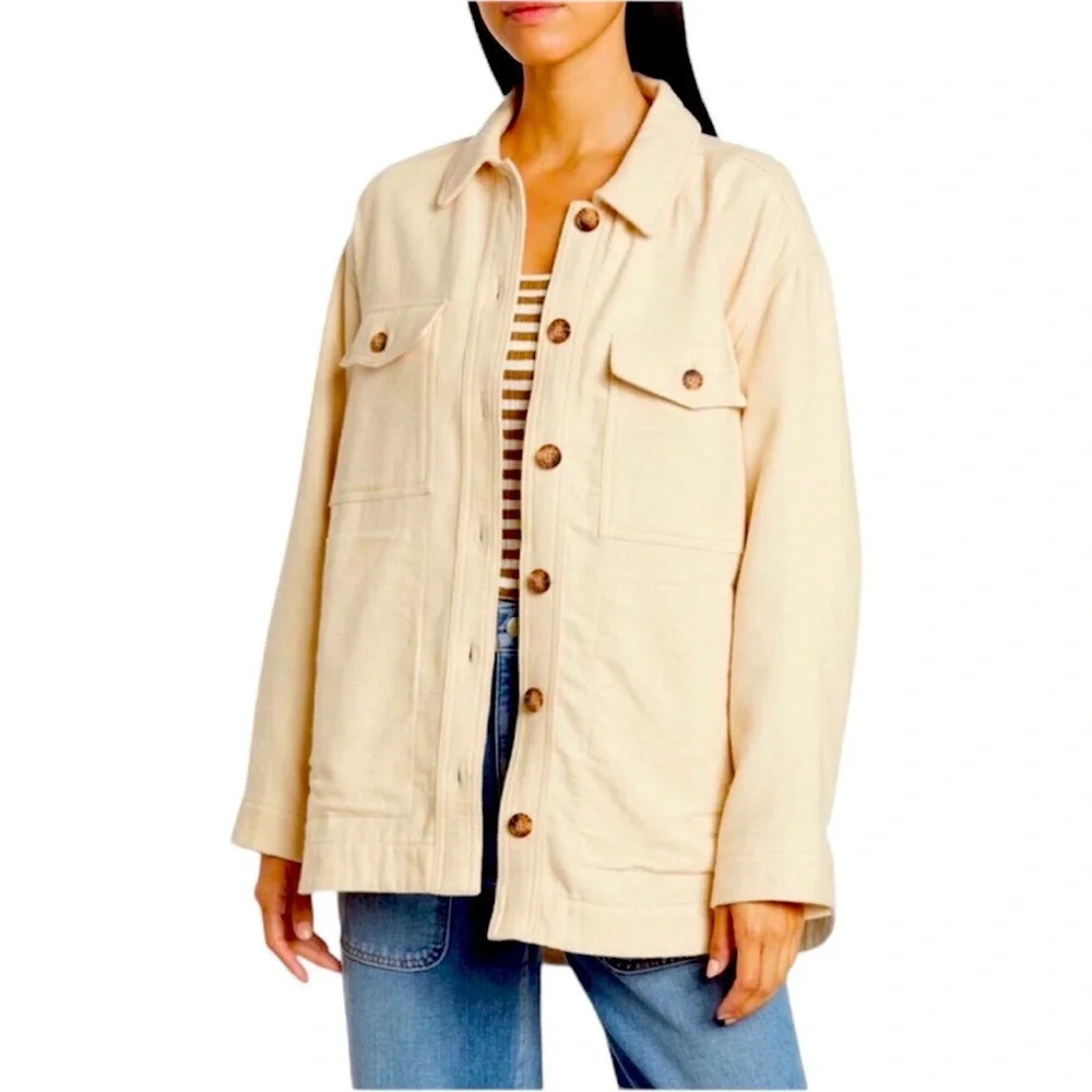 Madewell Waffleback Branner Shirt-Jacket - Size XS